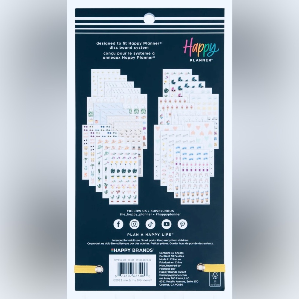 Happy Planner & Stickers Set - NEW! - Picture 6 of 16